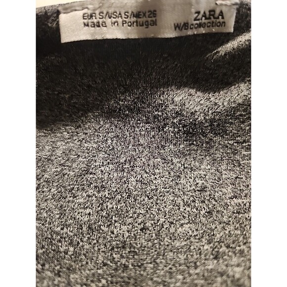 Zara Women's WB Collection Gray Scoop Neck Tank Top Small Stretch - Picture 3 of 3